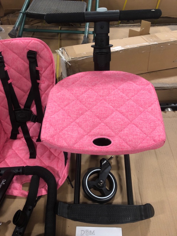Photo 3 of Dream on Me Coast Rider Stroller - Pink