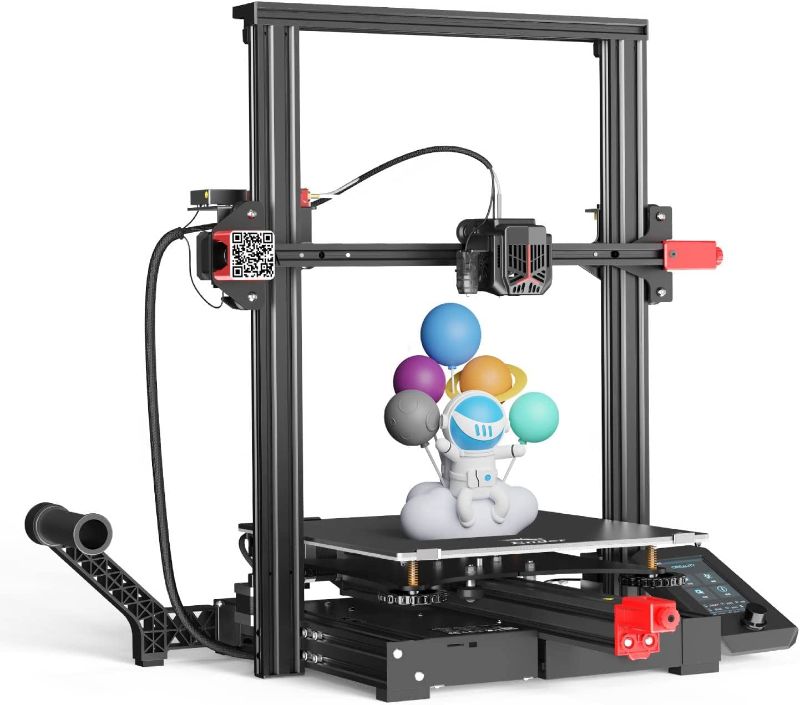 Photo 1 of Official Creality Ender 3 Max Neo, Large 3D Printer with All Metal Direct Drive Extruder, Dual Z-Axis, CR Touch Auto-Leveling, Upgraded Ender 3 Max for DIY Home and School, 300×300×320mm
(UNABLE TO TEST FUNCTIONALITY)