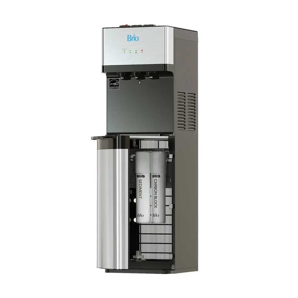 Photo 1 of Brio 500 Series Self-Cleaning Stainless Steel Water Dispenser: Hot, Cold, and Room Temperature

