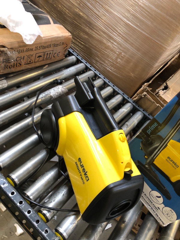 Photo 1 of Eureka 3670M Canister Cleaner, Lightweight Powerful Vacuum for Carpets and Hard floors,Yellow
