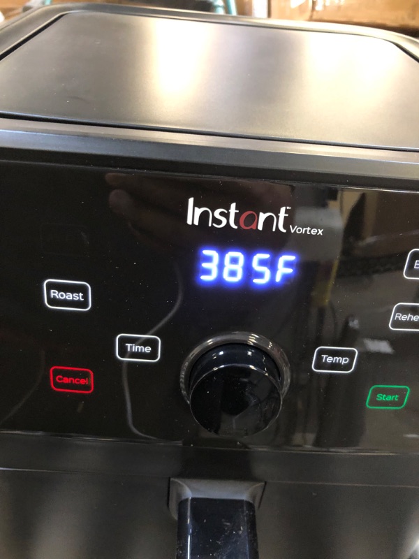 Photo 5 of Instant Vortex 5.7QT Air Fryer Oven Combo, From the Makers of Instant Pot, Customizable Smart Cooking Programs, Digital Touchscreen, Nonstick and Dishwasher-Safe Basket, App with over 100 Recipes
