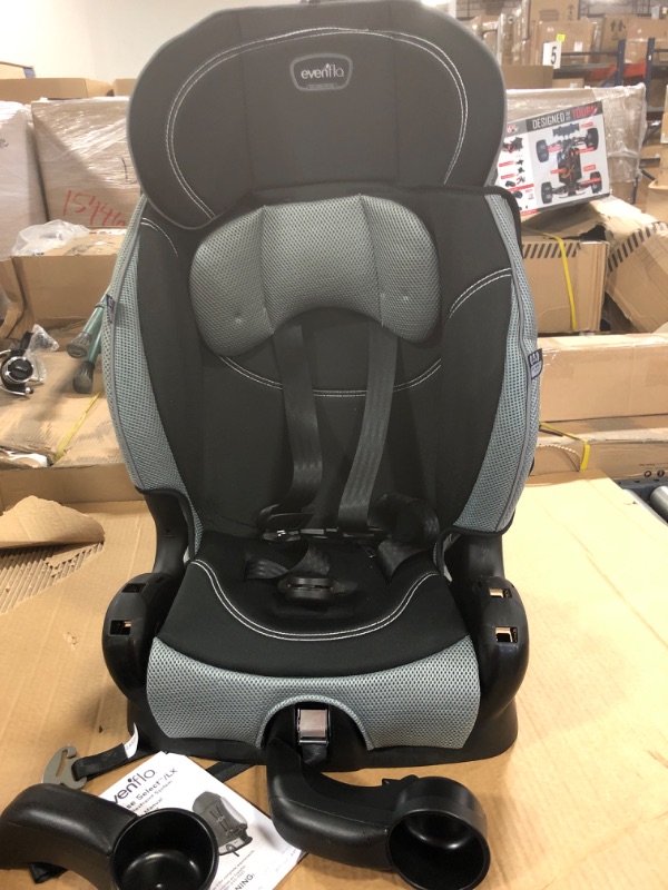 Photo 2 of Evenflo Chase LX Harnessed Booster Car Seat (Jameson)