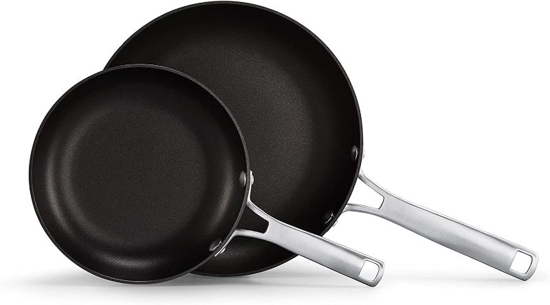 Photo 1 of Calphalon Classic Hard-Anodized Nonstick Frying Pan Set, 8-Inch and 10-Inch Frying Pans
