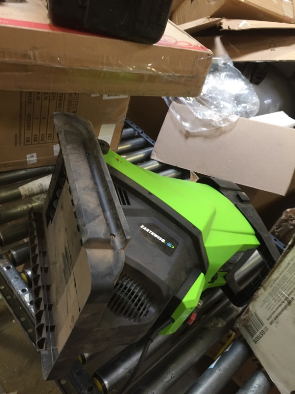 Photo 2 of Earthwise GS70015 15-Amp Garden Corded Electric Chipper, Collection Bin
