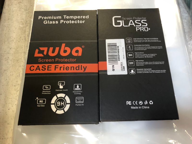 Photo 2 of 2x [2+2 Pack] OUBA Tempered Glass Compatible with iPhone 13 Pro 6.1" - 2 Pack Privacy Screen Protector + 2 Pack Camera Lens Protector, Anti Spy [Easy Installation Frame] [Precise Cutout] Bubble Free
