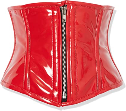 Photo 1 of Daisy Corsets Women's Top Drawer Red Patent Steel Boned Mini Cincher
Sze: 2XL