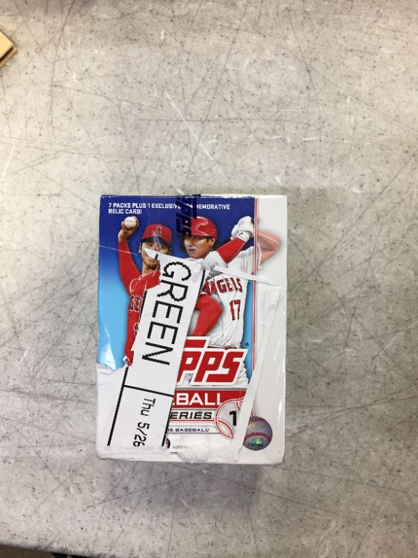 Photo 2 of 2022 Topps MLB Series 1 Baseball Trading Card Blaster Box FACTORY SEALED 

