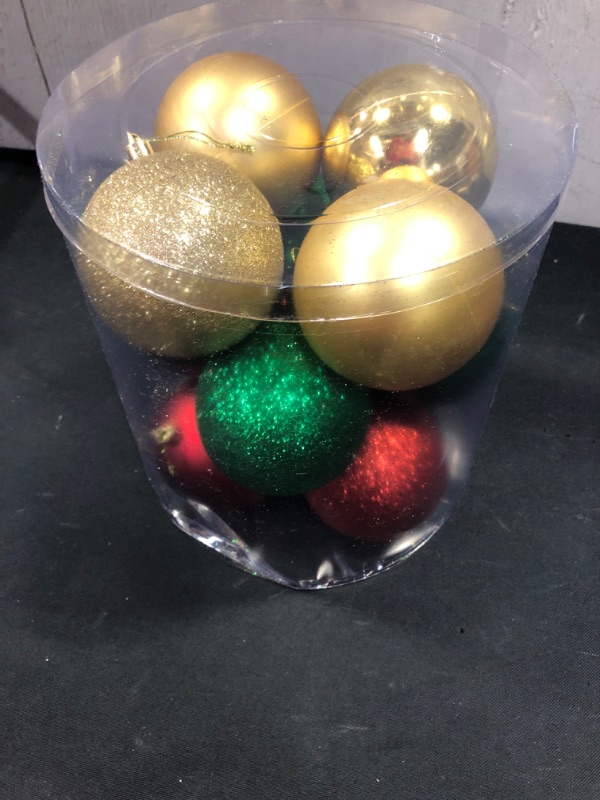 Photo 2 of 12 Pcs Christmas Balls Ornament