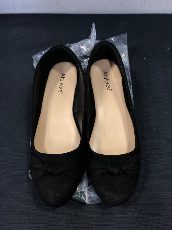 Photo 2 of Ataiwee Women's Flat Shoes - Bow Round Toe Cute Classic Ballet Flats. SIZE 8
