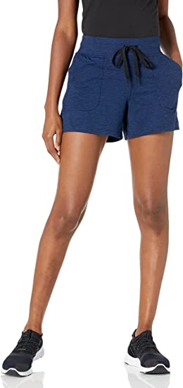 Photo 1 of Amazon Essentials Women's Brushed Tech Stretch Short. SIZE M 
