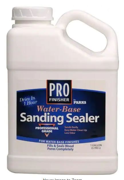 Photo 1 of 1 gal. Water-Base Polyurethane Sanding Interior Sealer
