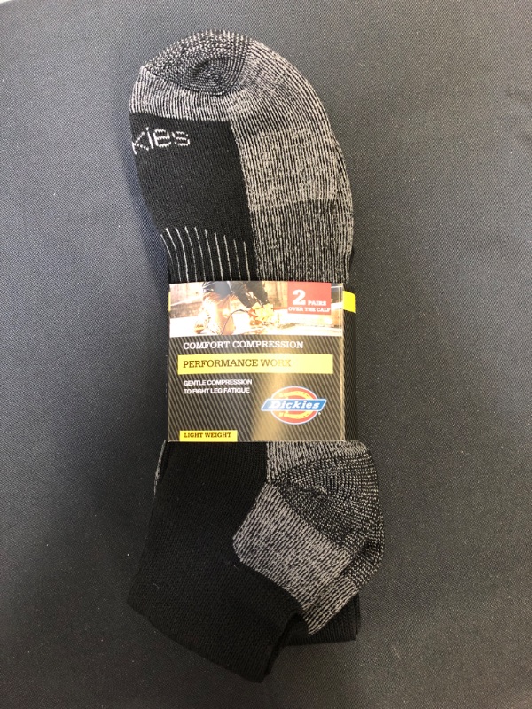 Photo 2 of Dickies Men's Light Comfort Compression Over-the-calf Socks SIZE 12-15