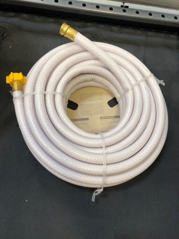 Photo 1 of Camco TastePURE Drinking Water Hose for RV, 50 Feet, White (22753)
