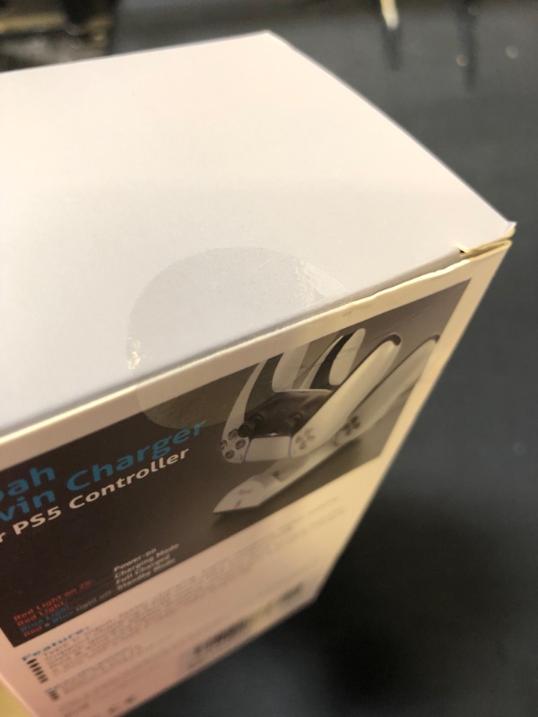 Photo 1 of Ravol PS 5 Controller Charging Station, Charging Dock Station for Playstation 5 Controller, Fast Charging Dock with LED Indicator (Controllers Not Included)
