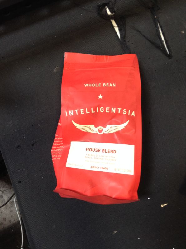 Photo 2 of Intelligentsia Coffee, Light Roast Whole Bean Coffee - House Blend 12 Ounce Bag with Flavor Notes of Milk Chocolate, Citrus and Apple EXP 7/22