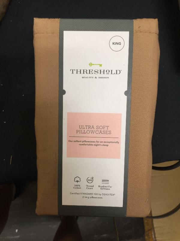 Photo 1 of 300 Thread Count Ultra Soft Pillowcase Set - Threshold™
king