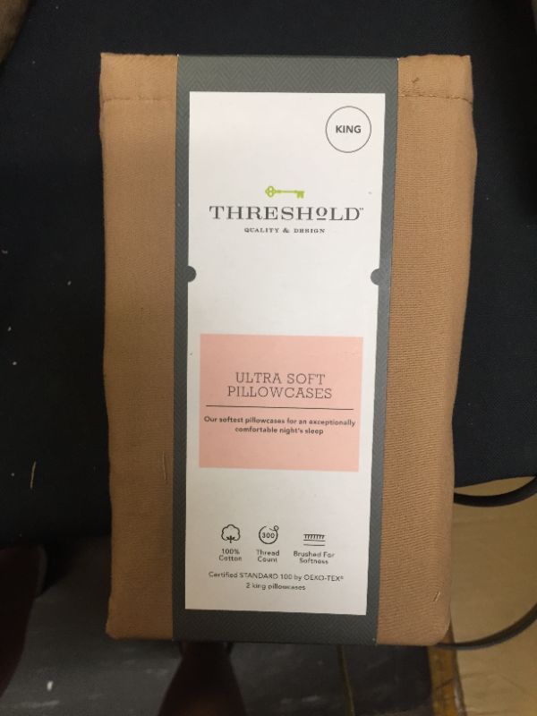 Photo 2 of 300 Thread Count Ultra Soft Pillowcase Set - Threshold™
king