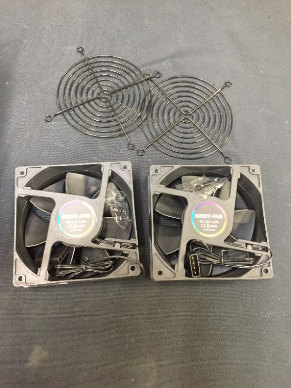 Photo 1 of ezdiy rgb fans 2 pack