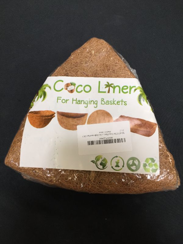 Photo 1 of 2pack coco liner for hanging baskets