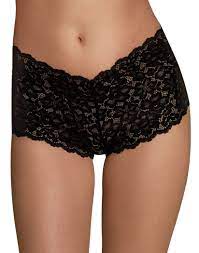 Photo 1 of Maidenform Sexy Must Haves Lace Cheeky Boyshort Panty DMCLBS, Large
