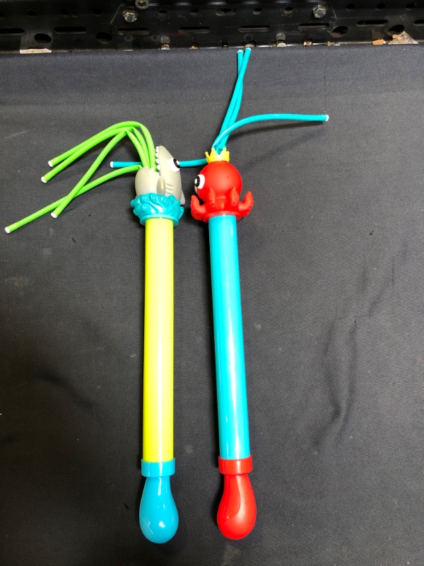 Photo 1 of Growsland Water Gun for Kids, 2 Pack Fun Squirt Gun with Wiggle Tubes, Pool Toys for Toddler, Summer Super Soaker for Swimming Beach Yard, Outdoor Water Activity Fighting Play - Shoot Up to 30 ft
