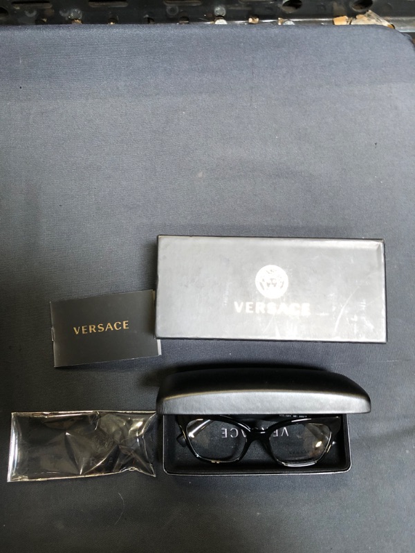 Photo 3 of  Versace 3294 Eyeglasses GB1 Black 100% AUTHENTIC