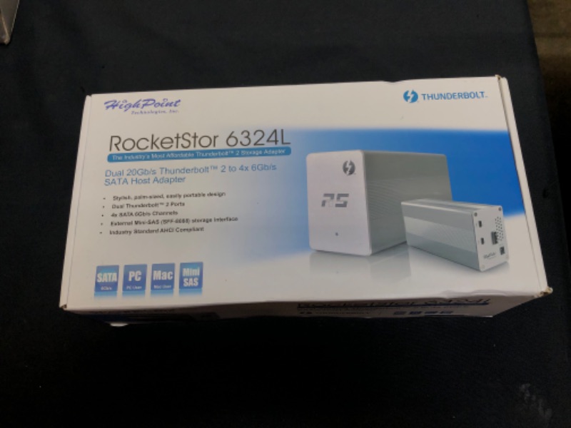 Photo 2 of High Point RocketStor Thunderbolt 2 Storage Adapter 6324L
