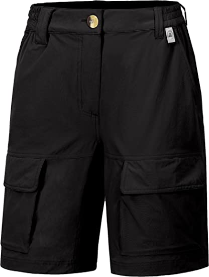 Photo 1 of Mapamyumco Womens Hiking Cargo Shorts, Quick Dry Shorts Women for Golf Travel, Stretch Lightweight
