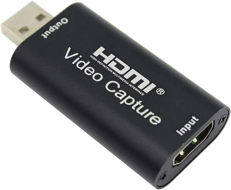 Photo 1 of PDAPTMAG Audio Video Capture Card, 1080P 30fps HDMI to USB Capture Cards, Record via DSLR, Camcorder, Action Cam for Game/Live Streaming/Video Conference/Teaching
