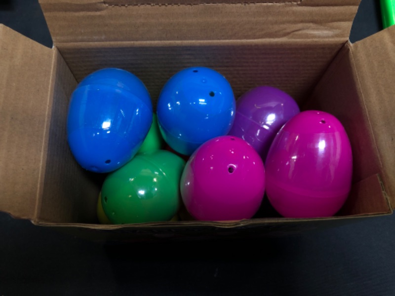 Photo 3 of Easter Eggs With Toys Inside 12PCS Easter Egg Fillers,Toy Filled Easter Eggs Filled with Pull-Back Cars
