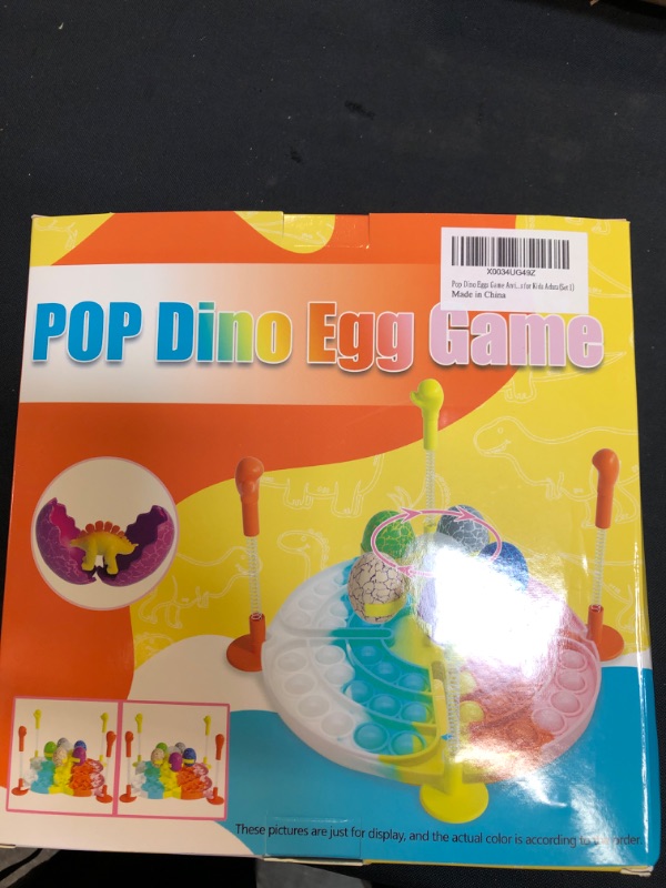 Photo 2 of Kids Toys Pop Its Dinosaur Eggs Games Easter Toys Games for Boys Girls Gifts It Party Favors for Kids Adults Autism ADHD Stress Relief, Silicone Push Bubble Sensory Toys
