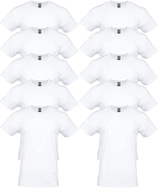 Photo 1 of Gildan Men's Heavy Cotton T-Shirt, Style G5000, Multipack. SIZE 5XL 
