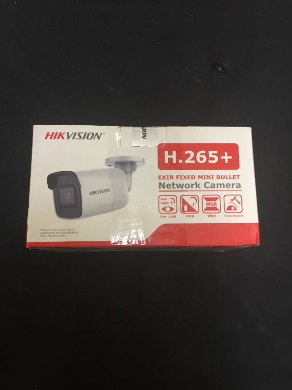 Photo 3 of HIKVISION DS-2CD2085FWD-I 8MP IP Camera(12 VDC & PoE IP67 30m IR Built-in SD Slot H.265 3D DNR Motion Detection)
used