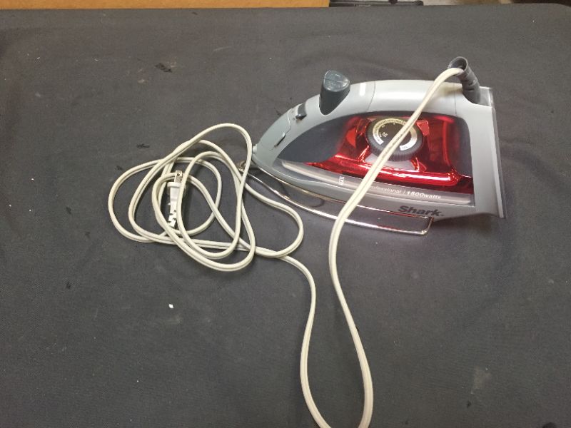 Photo 2 of Shark Steam Iron, Original version, Gray/Red
