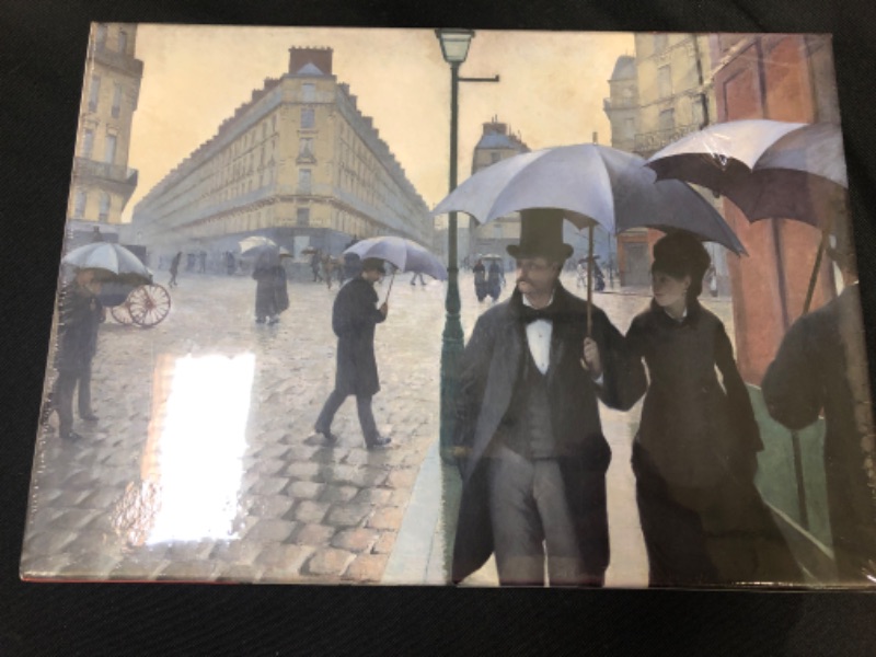 Photo 2 of Zigzag Puzzles - Paris Street Rainy Day, Gustave Caillebotte - 1000 Piece Jigsaw Puzzle for Adults - Fine Art Puzzle - Artwork Gift
