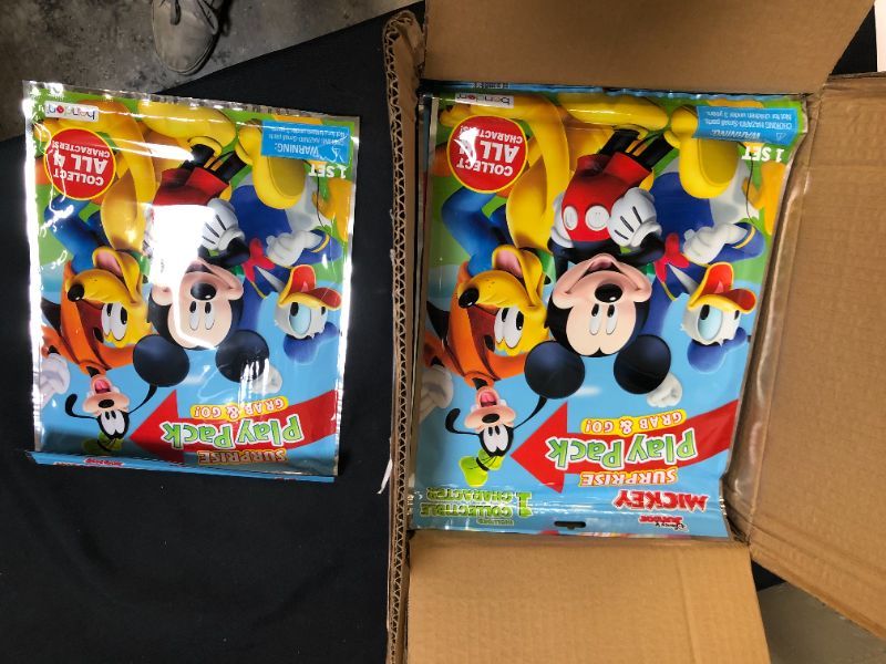Photo 3 of 2 Pack of 10 Mickey Mouse Surprise play pack grab and go 