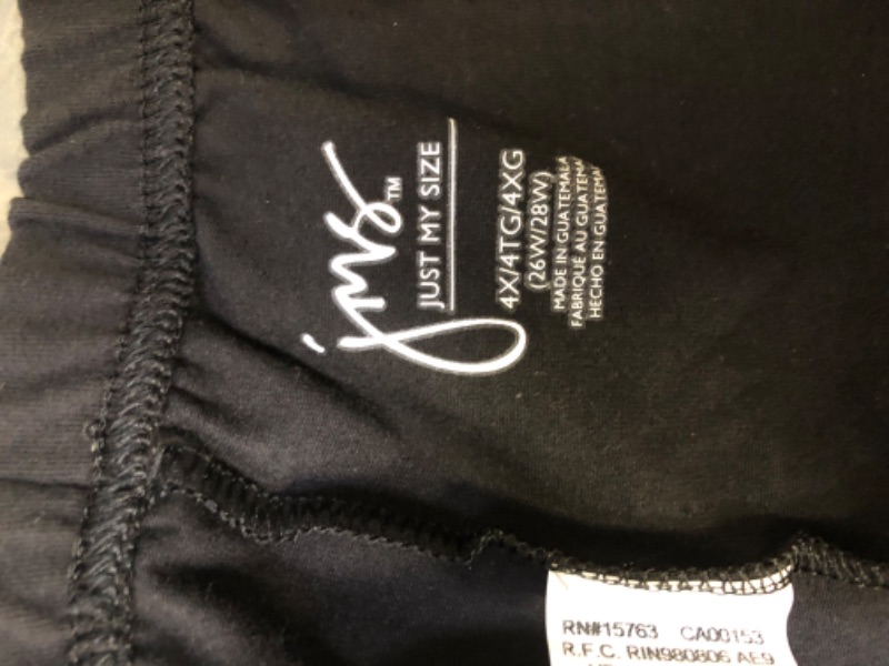 Photo 1 of BLACK WEATPANTS FOR WOMEN, SIZE 4X (26/28)