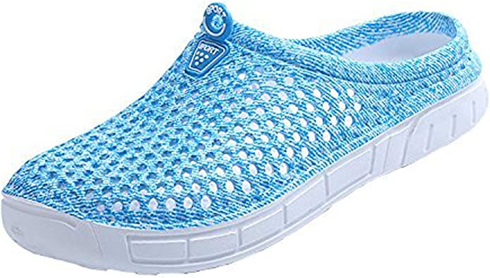 Photo 1 of BODON Womens Summer Breathable Mesh Slippers Lightweight Mesh Clog Quick Drying Garden Shoes Footwear Anti-Slip Shoes. SIZE 9.5

