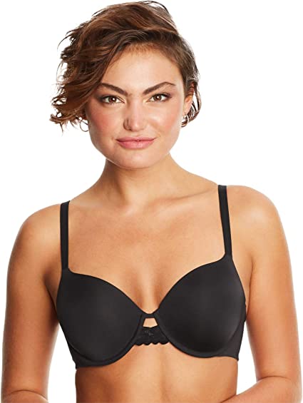 Photo 1 of Maidenform One Fab Fit Underwire Bra, Microfiber T-Shirt Bra, Full-Coverage Convertible Bra, Lightly Padded Bra for Everyday. SIZE 38D
