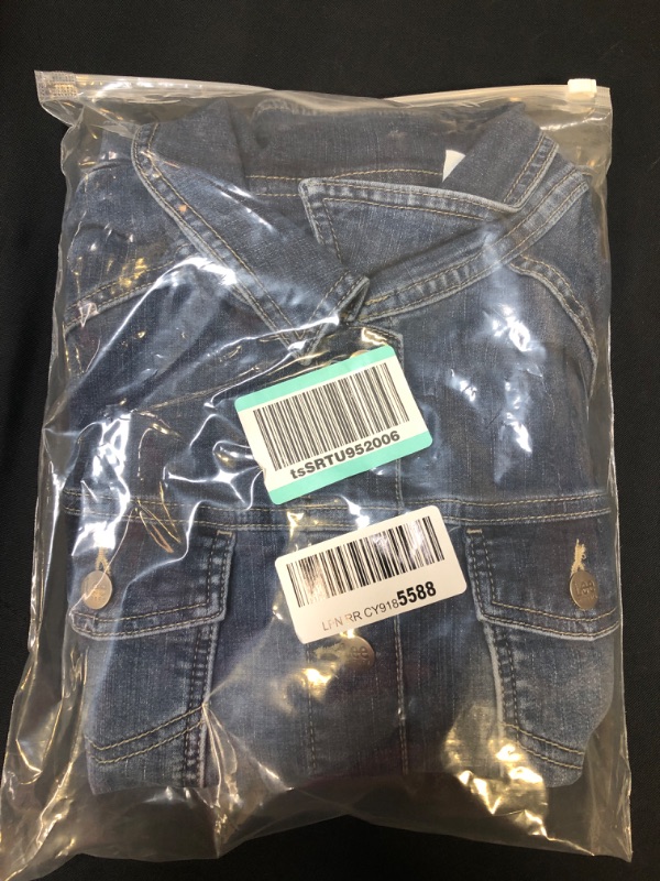 Photo 2 of Riders by Lee Indigo Women's Denim Jacket. SIZE XL 
