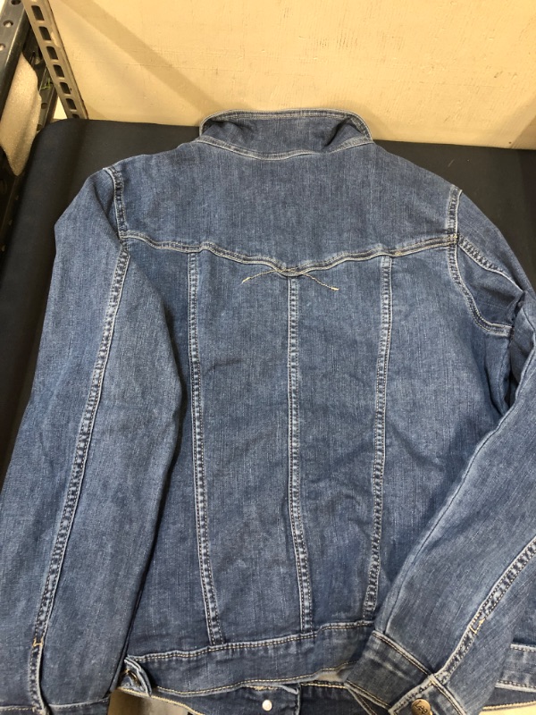 Photo 5 of Riders by Lee Indigo Women's Denim Jacket. SIZE XL 
