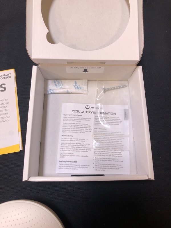 Photo 4 of Airthings 4200 House Kit, Radon, Mold Risk & Indoor Air Quality Monitoring System, Multi-Room
