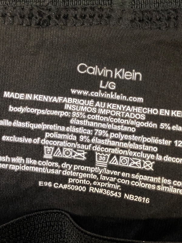 Photo 3 of Calvin Klein Men's Underwear Cotton Stretch 3-Pack Boxer Brief. SIZE L
