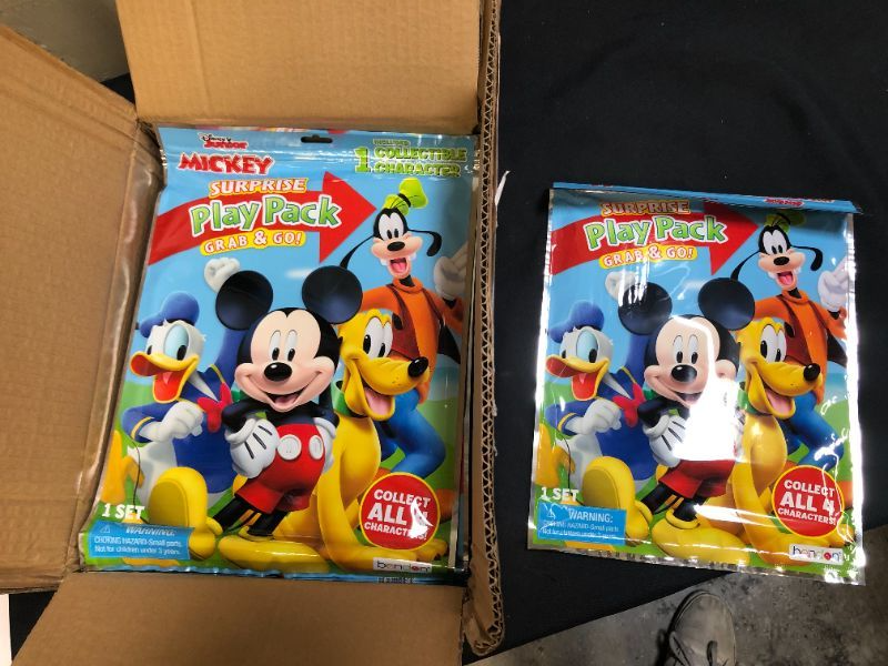 Photo 4 of 2 PACK Mickey Surprise Play Pack, Grab and go. 10 COUNT. 2X10