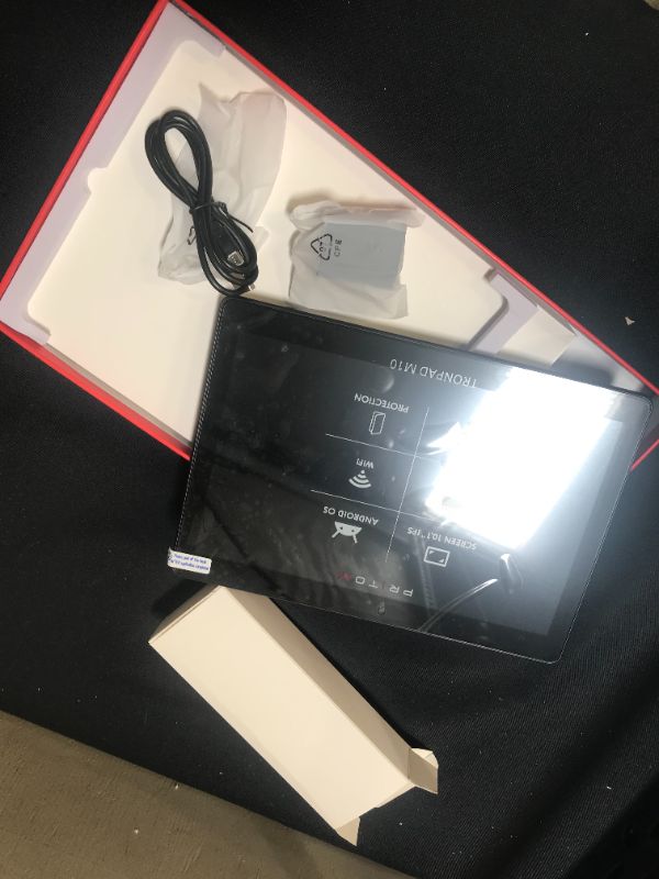 Photo 1 of Android Tablet Pritom 10.1'' Android 10 Tablet, 2GB RAM, 32GB ROM, Quad Core Processor, HD IPS Screen, 2.0 Front + 8.0 MP Rear Camera, Wi-Fi, Bluetooth, GPS, Tablet PC(Black)
