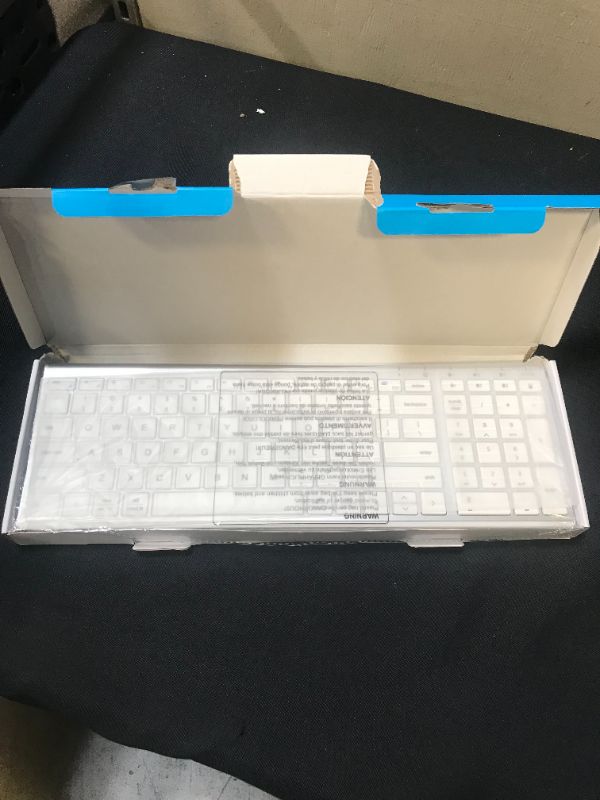 Photo 2 of iClever BK10 Bluetooth Keyboard, Multi Device Keyboard Rechargeable Bluetooth 5.1 with Number Pad Ergonomic Design Full Size Stable Connection Keyboard for iPad, iPhone, Mac, iOS, Android, Windows
