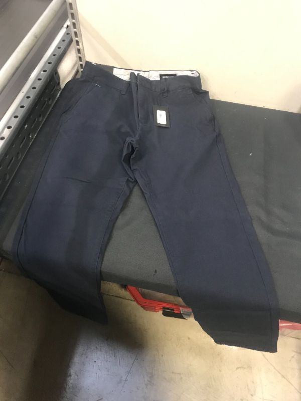 Photo 2 of Bonobos Stretch Washed Chino 2.0 Pants in Deep Navy at Nordstrom, Size 30 X 30
