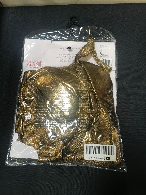 Photo 1 of Costume Culture Women's Disco Diva Gold Costume
MEDIUM
