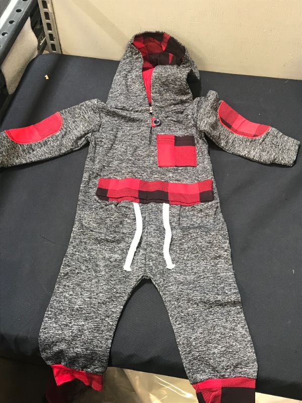 Photo 1 of INFANT TODDLER OUTFIT SET (3-6 MONTHS) RED/GREY