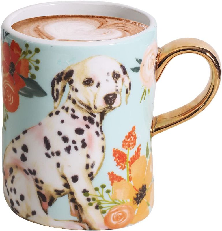 Photo 1 of Cute Dalmatian Dog Mug,16 Ounce Large-sized Coffee Mug,Perfect Dog Lover Gift,Cute Novelty Ceramic Coffee Mug Present,Great Birthday or Christmas Gift for Friend or Coworker, Men and Women
--- factory sealed ---  